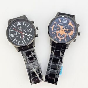 Set of 2 NEW Men's Watches Good For Birthday Graduation‎ Gifts Men's Watch
